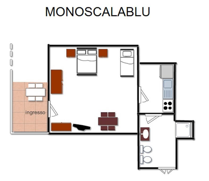 Scala Blu - Immobilevante Ponza Luaran gambar